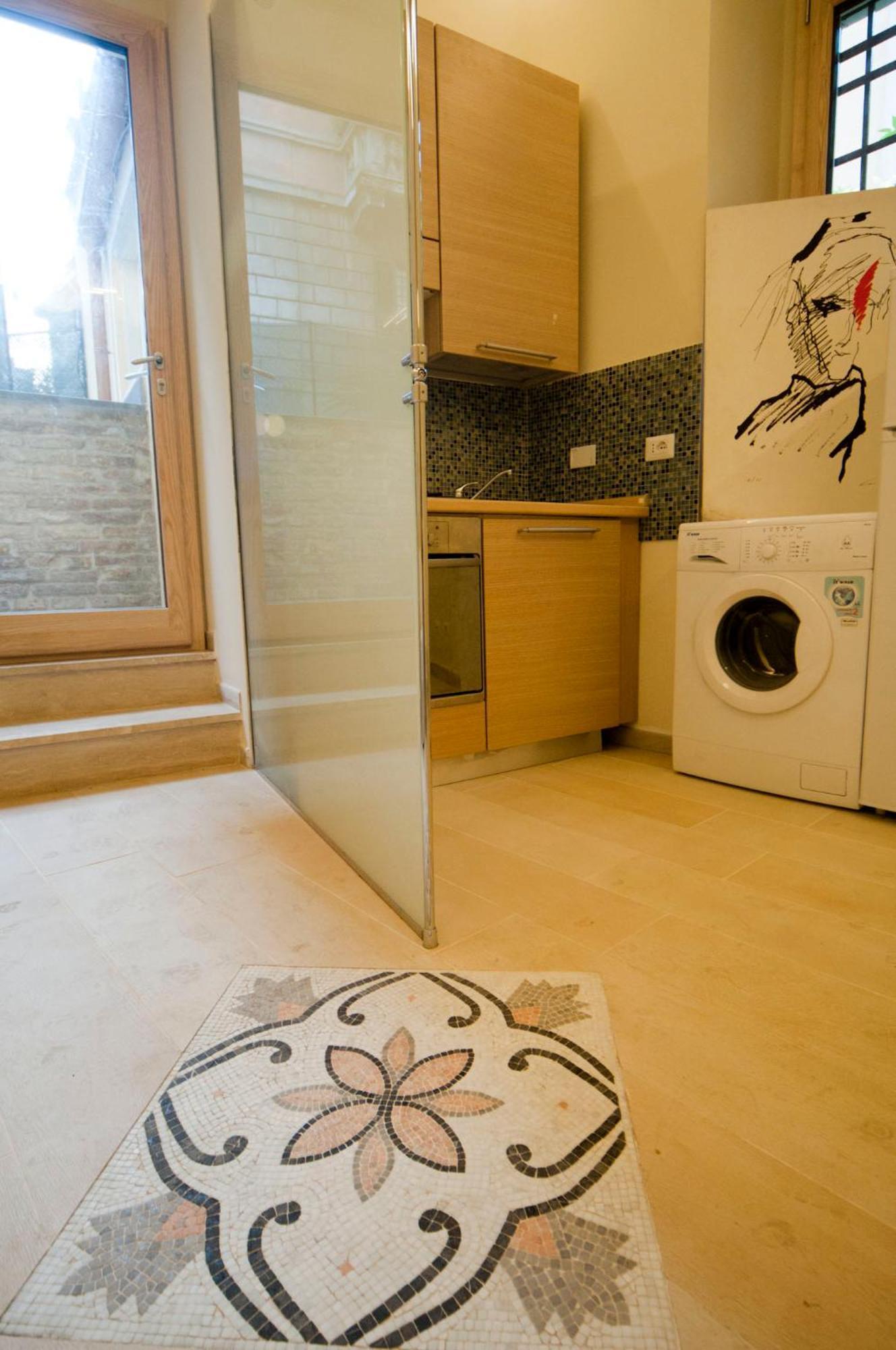 Silenzioso Monolocale In Zona Parioli Apartment Rome Bagian luar foto